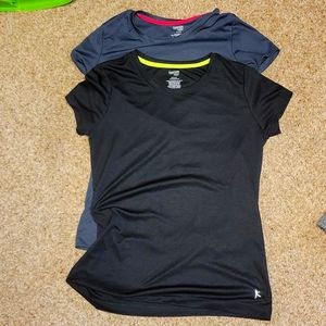 Set of danskin workout shirts